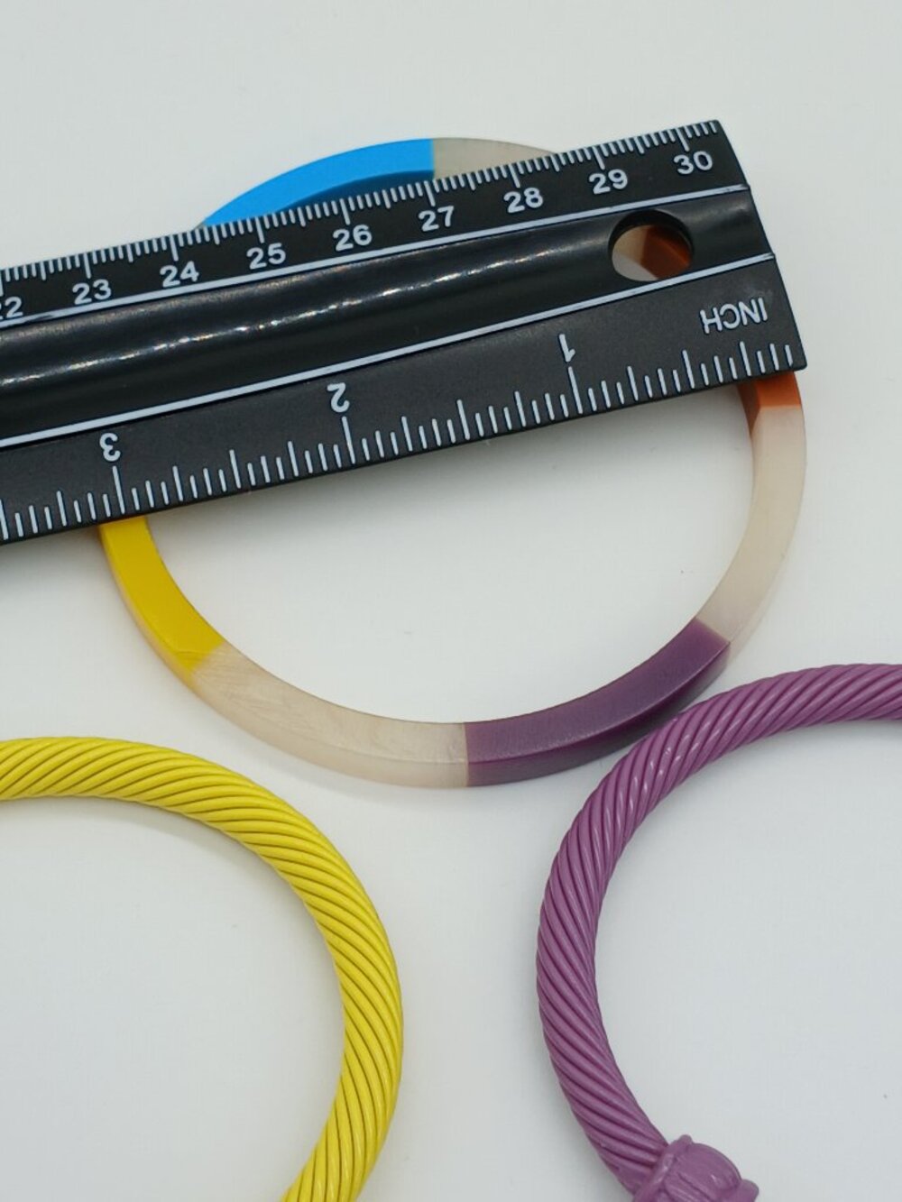 0164 Colorful Textured Bangles - Picture 7 of 9